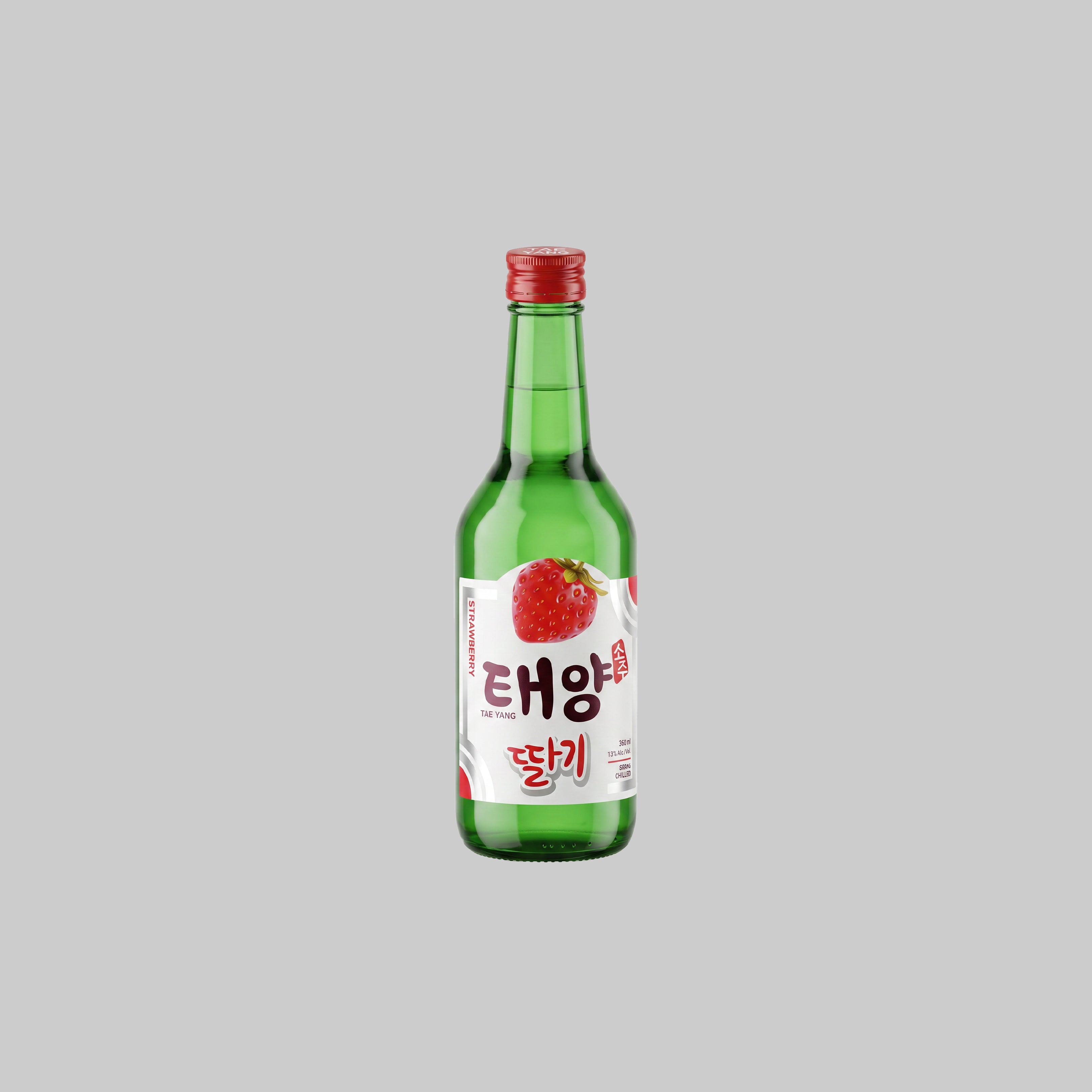 Tae Yang Soju Strawberry 360ml 12.0% | TIME2DRINK